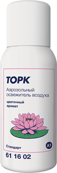 Сменный баллон для автоматического освежителя ТОРК с цветочным ароматом - ОПТИКОМ - Арт. 18-1768