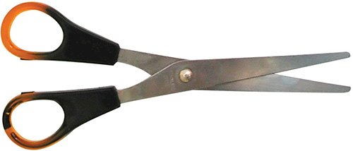 Ножницы Workmate 162 мм, цвет ручек янтарный, 12 штук