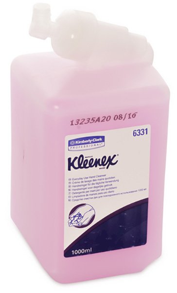 Мыло Kleenex жидкое картриджное розовое, 1 литр, лосьон для рук, 6 штук