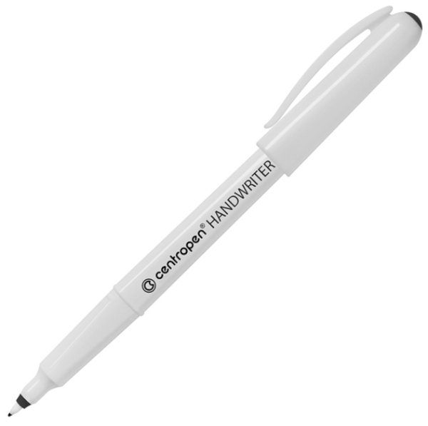 Ручка капиллярная Centropen "Handwriter 4651", черная, линия 0,5 мм, трехгранная