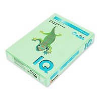 Бумага А4 IQ Color, 80 г/кв.м, зеленая, 500 листов в пачке, 5 пачек в коробке 