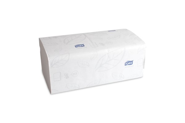 Полотенца бумажные листовые Tork Advanced, 2-слойные, ZZ-сложения, 200 листов в упаковке