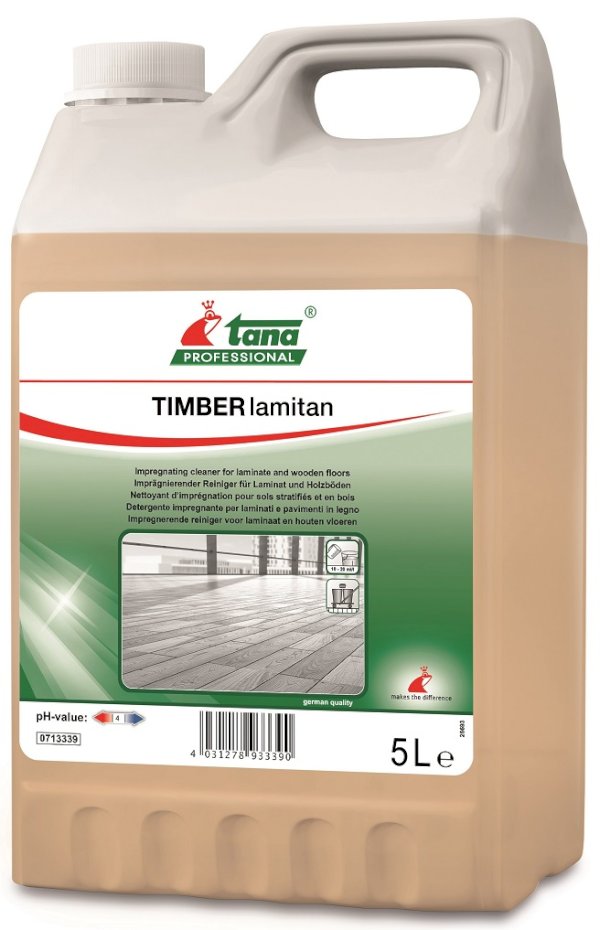 Средство для уборки с уходом за деревянными полами TANA Timber lamitan, 5 литров