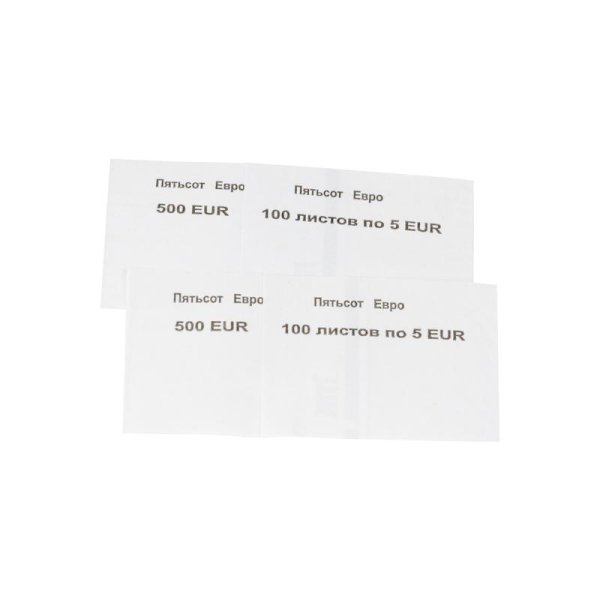Кольцо бандерольное номинал 5 евро, 500 штук в упаковке
