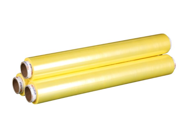 Пленка пищевая Optiline, PE, желтая, 450 мм х 200 м в рулоне, 12 рулонов в коробке