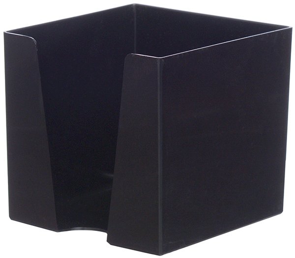 Подставка для бумажного блока 9х9х9 см, черная