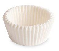 Бумажная форма для пирожных, диаметр 30 мм, высота 18 мм, круглая, белая, 2000 штук