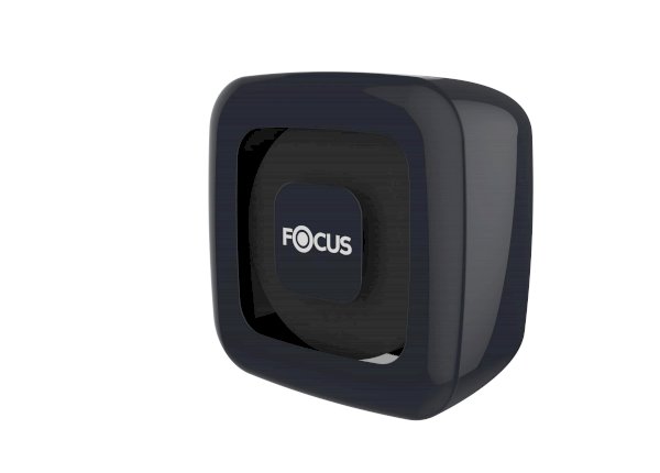 Диспенсер Focus Mini Jumbo для туалетной бумаги в средних рулонах, черный - фото №1