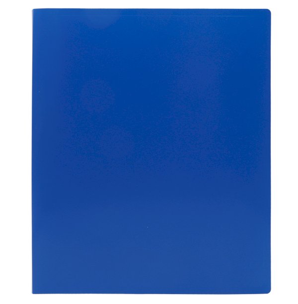 Папка на 2-х кольцах Workmate А4, 18 мм, 500 мкм, синий - фото №1