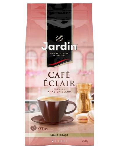 Jardin Cafe Eclair, 250 г, кофе зерновой, жареный, премиум, 12 штук в упаковке