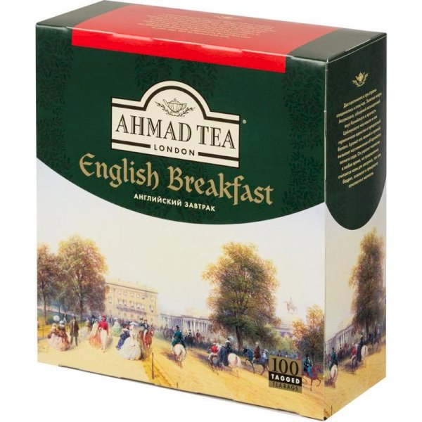 Чай черный Ahmad English Breakfast 100 пак/упак