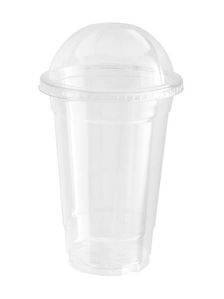 Стакан пластиковый, 500 мл, d=98 мм, прозрачный, PET, 50 шт. в упаковке, 1000 шт. в коробке (крышка арт. 19-7102, 19-3039)