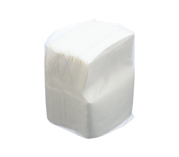 Салфетки бумажные для настольных диспенсеров 18х17 см, 1-слойные, белые, 200 листов в упаковке, в коробке 48 упаковок