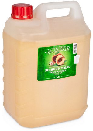 Жидкое мыло перламутровое Зодиак в ассортименте, 5 литров