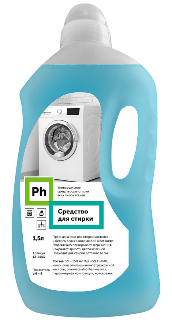 Ph Средство для стирки, 1,5 литра