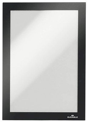 Рамка информационная самоклеящаяся Durable Duraframe, А4 черный - фото №1