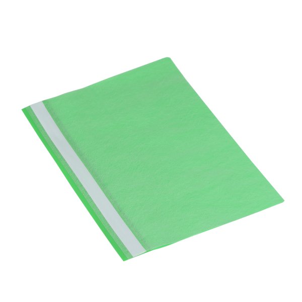 Папка-скоросшиватель А4, 160 мкм, пластик, зеленая - фото №1