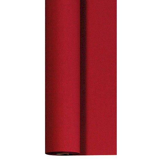 Скатерть рулонная бумажная Duni D-CEL 1,18х25 м бордовая 2 штуки в упаковке