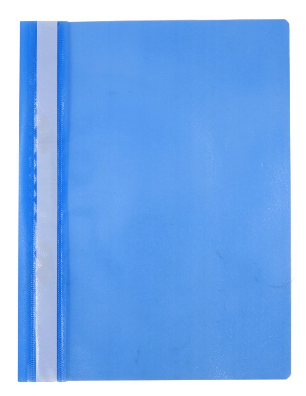 Папка-скоросшиватель Workmate А4, 120 мкм, голубая, 25 штук в упаковке - фото №1