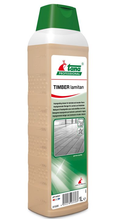 Средство для уборки с уходом за деревянными полами TANA Timber lamitan, 1 литр, в упаковке 10 штук