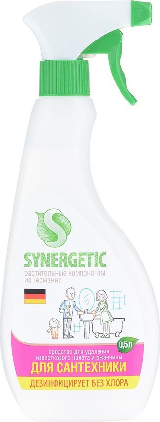 Synergetic для мытья сантехники 0,5 л *15 