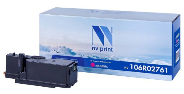 Картридж NVP, совместимый NV-106R02761 Magenta, для Xerox Phaser 6020/6022/WorkCentre 6025/6027 (1000k)