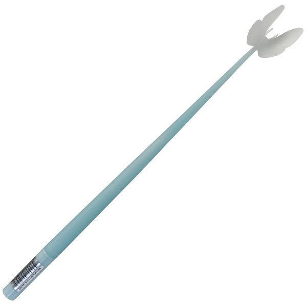 Ручка шариковая ПандаРог Бабочка, синяя, 0,7 мм, силиконовый корпус - фото №1