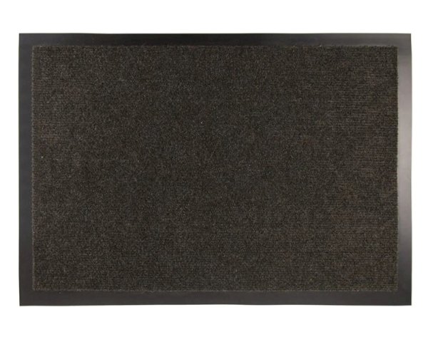 Коврик влаговпитывающий ребристый Light SUNSTEP 40х60 см, черный