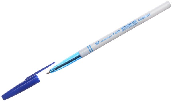 Ручка шариковая Workmate 888, 0,7 мм, синяя