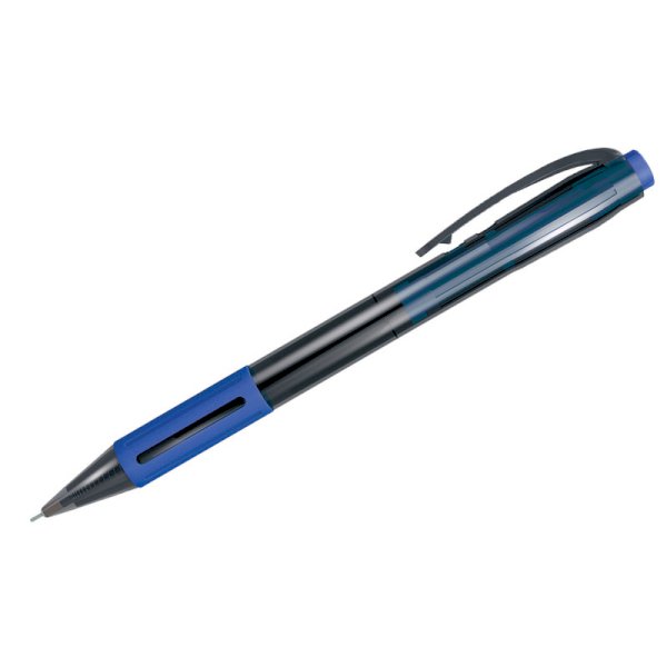 Ручка шариковая автоматическая Berlingo SI-400, синяя, 0,7 мм, грип