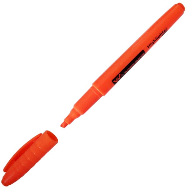Текстовыделитель Workmate H-4, оранжевый, 1-4 мм
