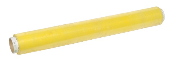 Пленка пищевая Optiline, ПВХ, 430 мм, 8 мкм, 800 метров в рулоне, желтая