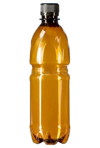 Бутылка с крышкой, 500 мл, узкое горло 28 мм, коричневая, 100 штук 