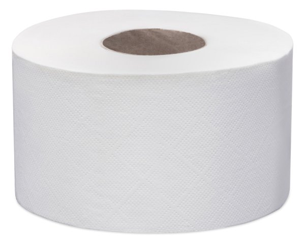 Туалетная бумага Focus 1-слойная, 200 метров, белая, в упаковке 12 штук
