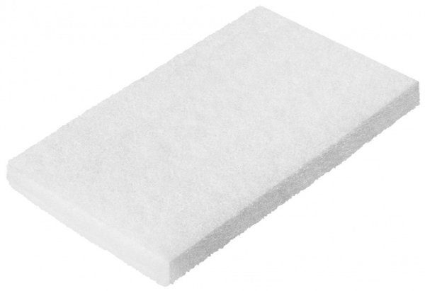 Губка абразивная TERSO для деликатных поверхностей, 155х90 мм, белая, 2 штуки в упаковке
