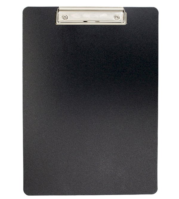 Планшет Workmate А4, с зажимом, 1000 мкм, пластик, черный - фото №1