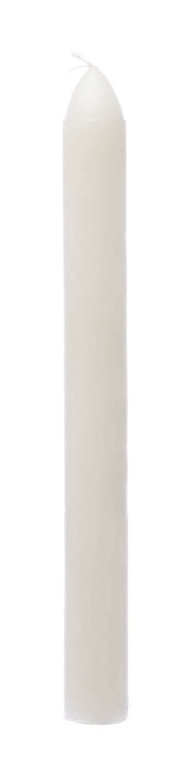 Свеча хозяйственная, диаметр 2 см, высота 19,5 см, белая