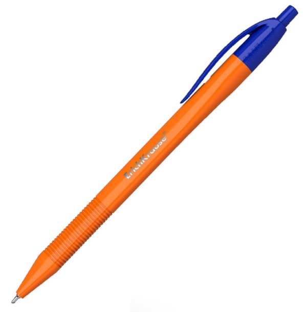 Ручка шариковая автоматическая ErichKrause U-208 Orange Matic, синяя, 0,3 мм, 50 штук - фото №1