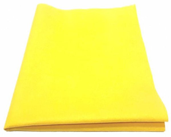 Салфетка из нетканой микрофибры, 35х40 см, 140 г/м2, желтая, 100 штук