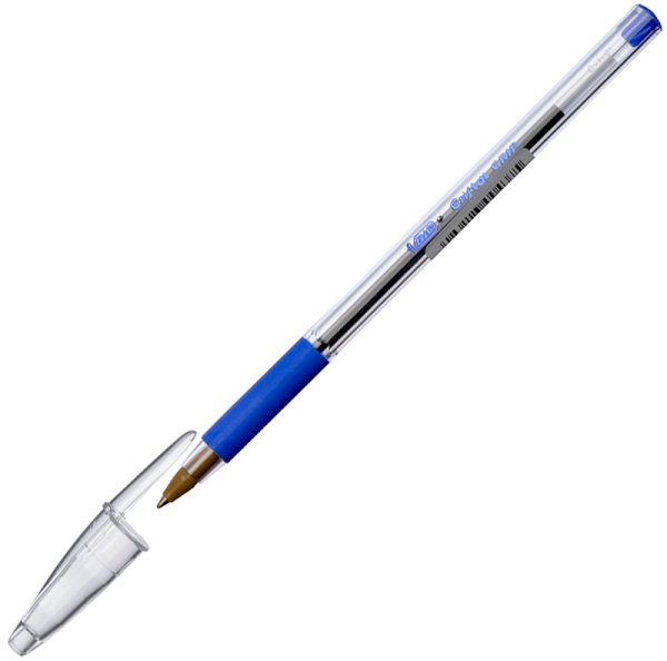 Ручка шариковая Bic Cristal Grip, синяя, 0,32 мм, 20 штук