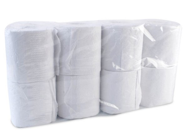 Туалетная бумага Veiro Professional Comfort T207, 2-слойная, 25 метров, белая, 8 рулонов в упаковке