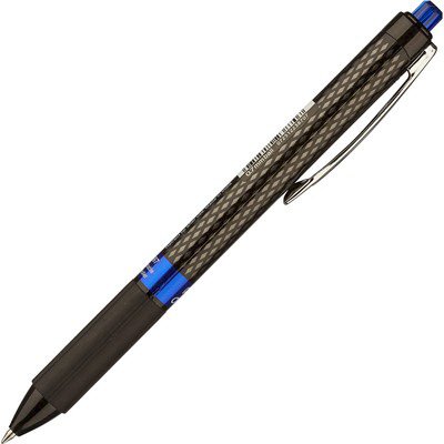 Ручка гелевая автоматическая Pentel OhGel синяя, толщина линии 0,35 мм, диаметр 0,7 мм - фото №1