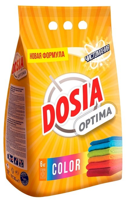 Стиральный порошок Dosia Optima Color автомат, 6 кг