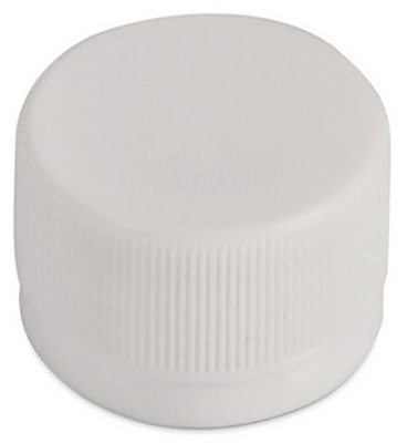 Крышка для бутылки с узким горлом, диаметр 28 мм, белая, 100 штук в упаковке