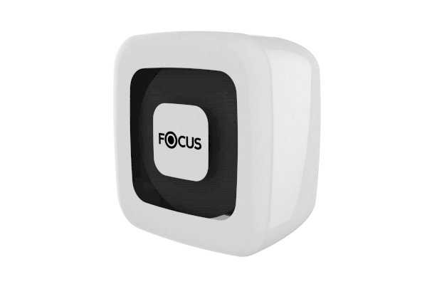 Диспенсер Focus Mini Jumbo для туалетной бумаги в средних рулонах, белый - фото №1