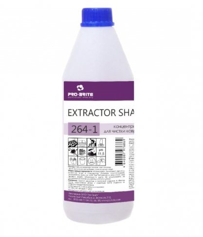 Средство Extractor Shampoo Plus для чистки ковров и обивки, 1 л *1