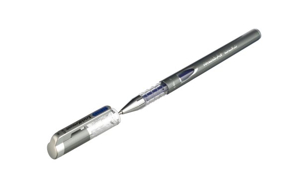Ручка гелевая ErichKrause Megapolis Gel, синяя, 0,35 мм - фото №1