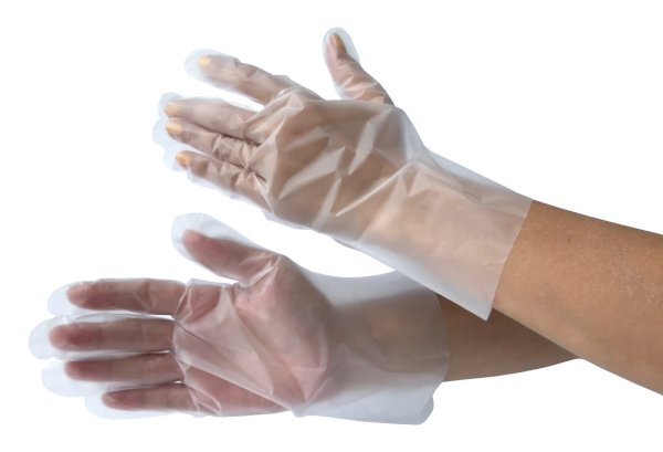 Перчатки Optiline, размер М, термопластичный эластомер, 100 штук в упаковке - фото №1