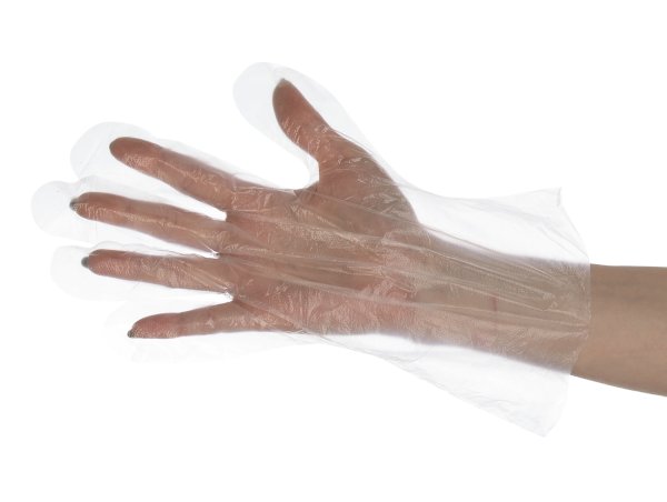Одноразовые перчатки Albens, размер L, 100 штук