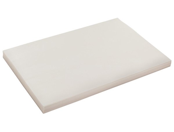 Пергамент силиконизированный многоразовый, 400х600(580) мм, белый, 500 листов в упаковке